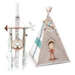 Baptism set theme Indian with tent
