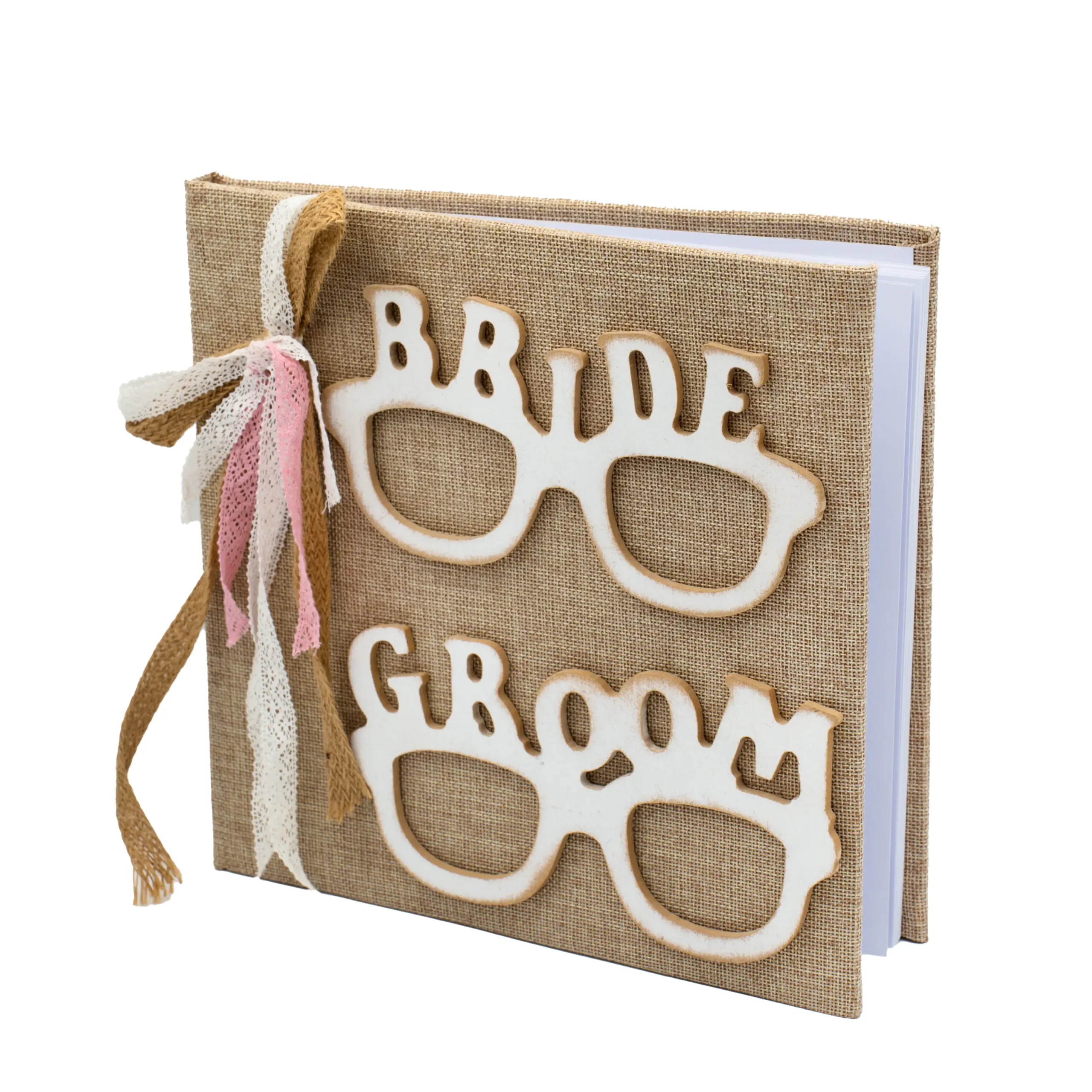 ΒΙΒΛΙΟ ΕΥΧΩΝ BRIDE GROOM WOODEN GLASSES